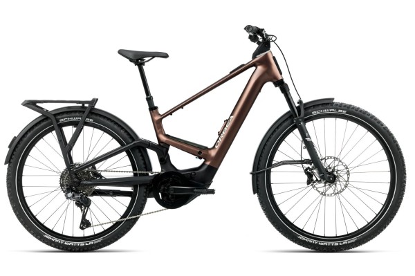 Rower elektryczny turystyczny Orbea MUGA 20 rust - black 2026