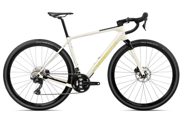 Rower gravel Orbea TERRA M30TEAM white - lime 2025